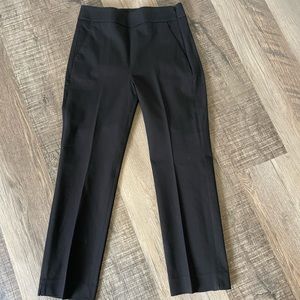 Black J Crew Straight leg dress pants